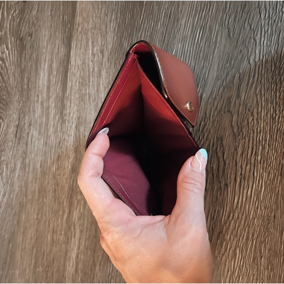 COACH Wyn Small Leather Wallet In Colorblock Signature Canvas NWOT - Picture 2 of 7